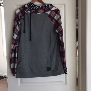 Ampersand Ave double hood hoodie!